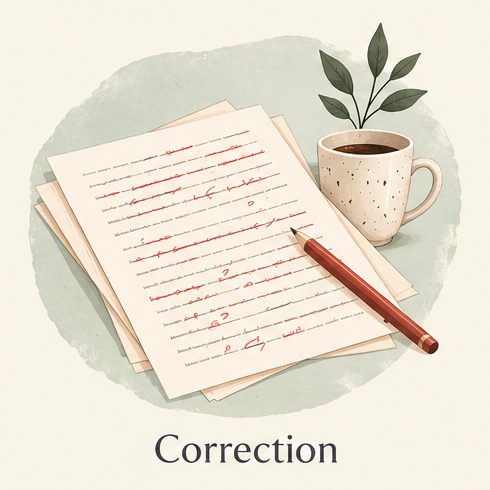 correction
